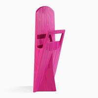 Eccopanta gessato bedroom coat stand - fuchsia 1